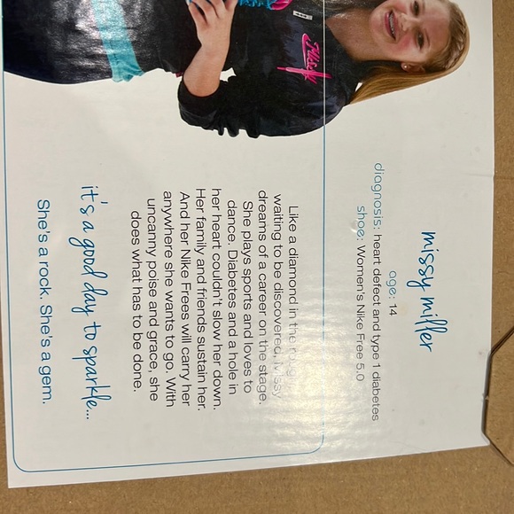 Nike Free 5.0 special edition Missy Miller Size 8. Worn only once! - Picture 10 of 12